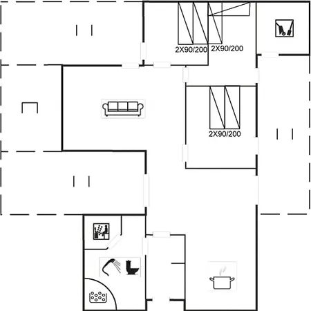 Josten - 500m From The Sea By Interhome Дом отдыха